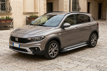 Fiat Tipo Cross 2021– Sidosteg Line (2 st, aluminium) foto 1