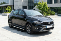 Fiat Tipo Cross 2021– Sidosteg BlackLine (2 st, aluminium) foto 2