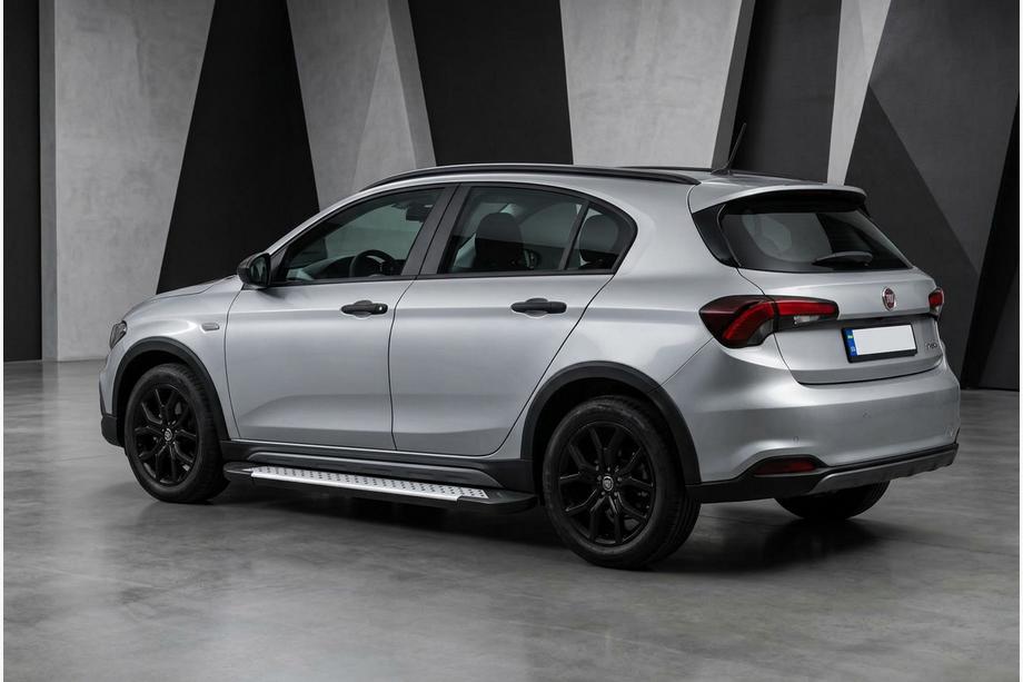 Fiat Tipo Cross 2021– Sidosteg Allmond Grey (2 st, aluminium) Image