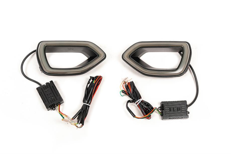 Dodge Charger 2010–2023 DRL varselljus för främre stötfångare (2 st) Image
