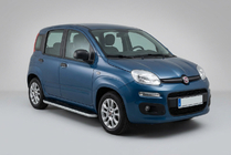 Fiat Panda 2011–2023 Sidosteg Tayga Grey (2 st, aluminium) foto 1