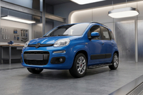 Fiat Panda 2011–2023 Sidosteg Tayga Black (2 st, aluminium) foto 1