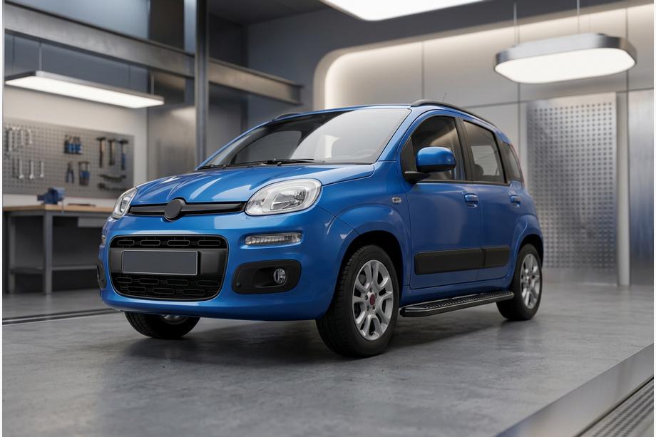 Fiat Panda 2011–2023 Sidosteg Tayga Black (2 st, aluminium) Image