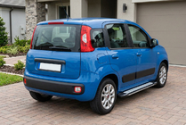 Fiat Panda 2011–2023 Sidosteg Rainbow (2 st, aluminium) foto 1
