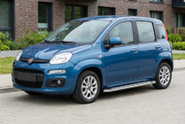 Fiat Panda 2011–2023 Sidosteg Maydos V2 (2 st, aluminium / rostfritt stål) foto 1