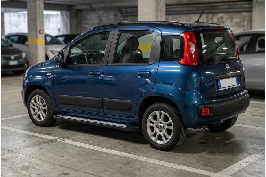 Fiat Panda 2011–2023 Sidosteg Vision New Black (2 st, aluminium) Image