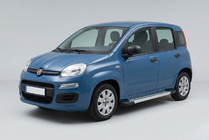 Fiat Panda 2011–2023 Sidosteg Vision New Grey (2 st, aluminium) foto 1