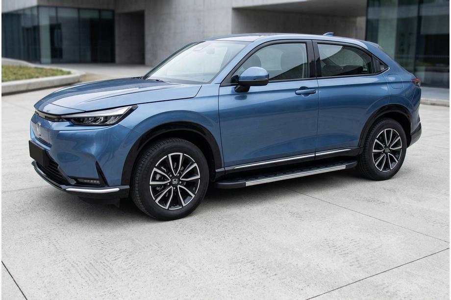Honda HR-V 2021– Sidosteg Duru (2 st, aluminium) Image