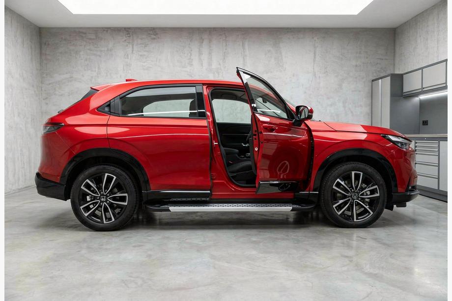 Honda HR-V 2021– Sidosteg Vision New Grey (2 st, aluminium) Image