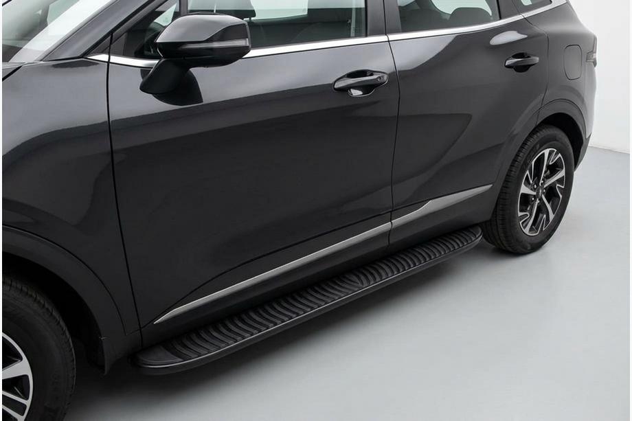 Kia Sportage 2021– Sidosteg Tayga Black (2 st, aluminium) Image
