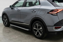 Kia Sportage 2021– Sidosteg Fullmond (2 st, aluminium) foto 1