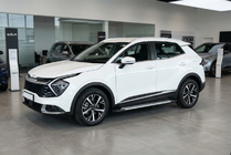 Kia Sportage 2021– Sidosteg Allmond Grey (2 st, aluminium) foto 1