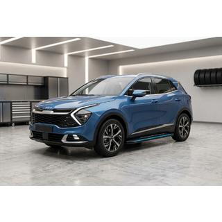 Sidosteg Maya Blue (2 st, aluminium) Kia Sportage 2021– foto 1