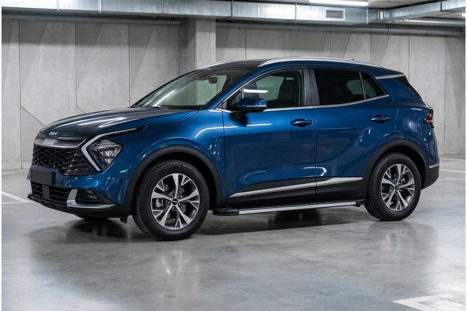 Kia Sportage 2021– Sidosteg Maya V1 (2 st, aluminium) Image