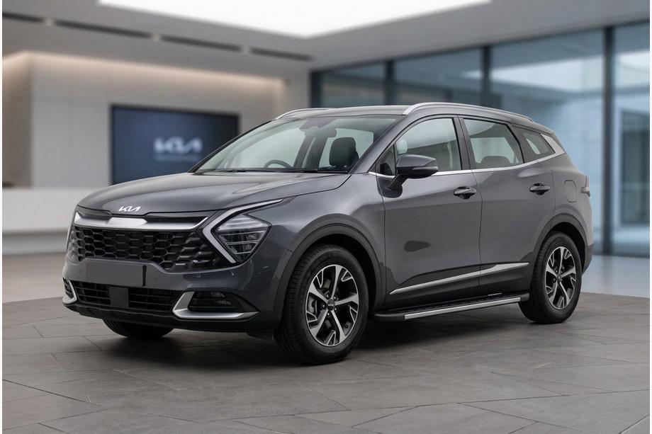 Kia Sportage 2021– Sidosteg Duru (2 st, aluminium) Foto 1