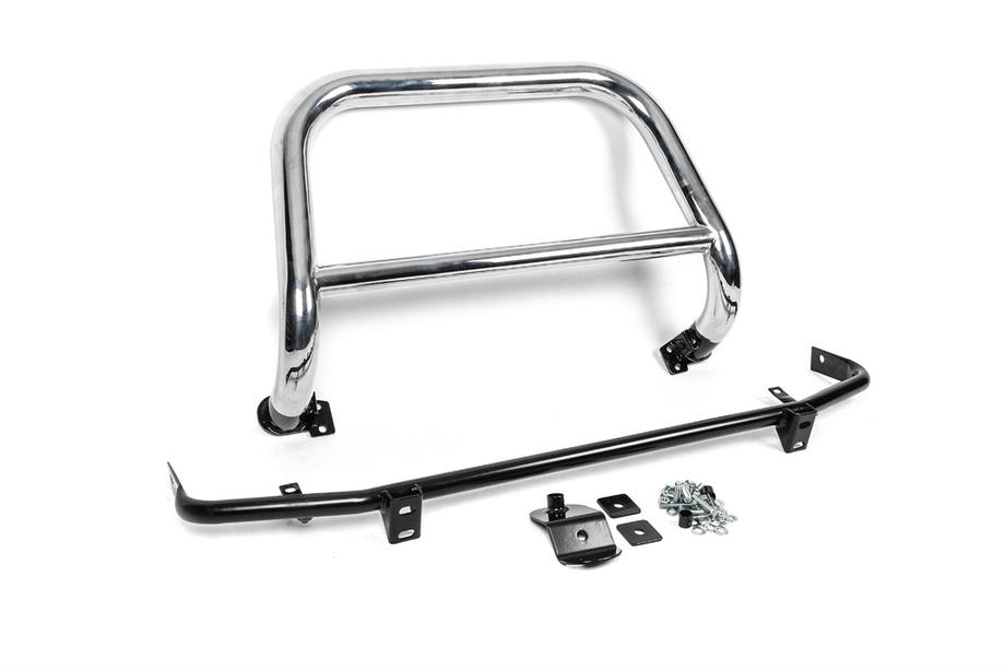 Hyundai Tucson JM 2004– Winbo V2 frontbåge (rostfritt stål) Foto 4