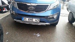 Kia Sportage 2010–2015 Främre läppspoiler B06 (plast) foto 3