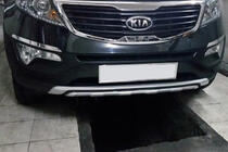 Kia Sportage 2010–2015 Främre läppspoiler B06 (plast) foto 4