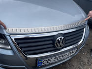 Volkswagen Passat B6 2006–2012 Motorhuvslist (1 st, rostfritt stål) foto 2