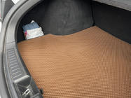Tesla Model S 2012– Bakre EVA bagagerumsmatta (2012-2021, tegelröd) foto 4