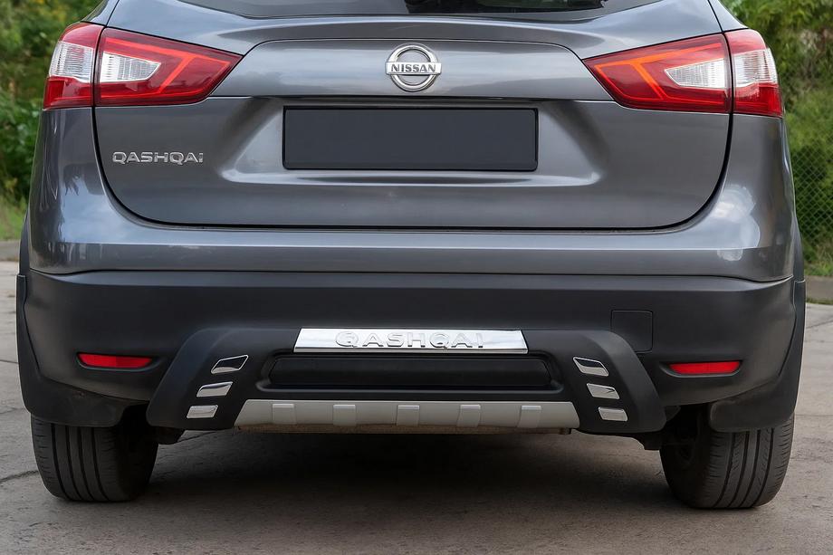 Nissan Qashqai 2014–2021 Bakre diffuser Libao 2014-2016 (plast) Foto 1