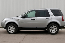 Land Rover Freelander II 2006–2014 Sidosteg Libao (2 st, aluminium) foto 3