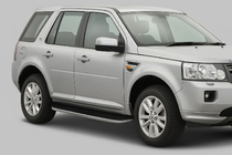 Land Rover Freelander II 2006–2014 Sidosteg Libao (2 st, aluminium) foto 1