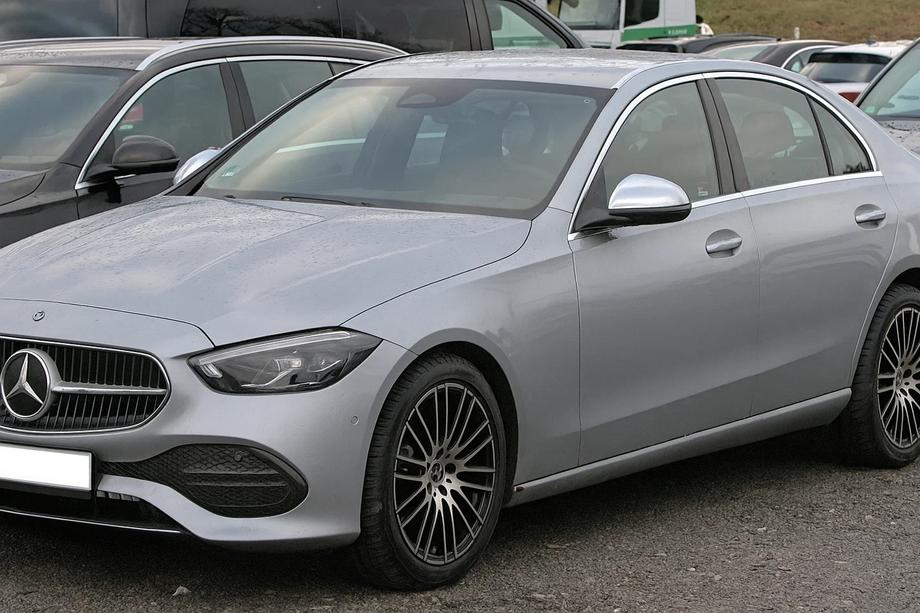 Mercedes C-klass W206 2022– Spegelkåpor (2 st, rostfritt stål) Image