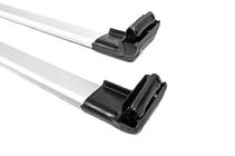 Tvärbalkar för integrerade takrails, låsbara Strong V2 (2 st) upp till 120 cm, grå foto 21