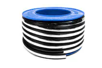 Svart list med kromlist per meter sal35 (1 meter, 26 mm) foto 3