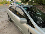 Lexus RX 2003–2009 Kromade turkiska takrails Monteringsfötter i metall foto 2