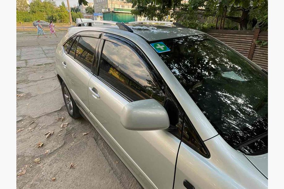 Lexus RX 2003–2009 Kromade turkiska takrails Foto 2