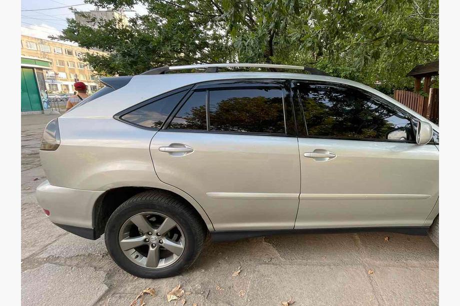 Lexus RX 2003–2009 Kromade turkiska takrails Monteringsfötter i metall Image