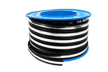 Svart dörrlist med kromlist per meter sal16a (1 meter, 27 mm) foto 3