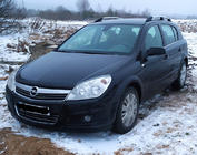 Opel Astra H 2004–2013 Takrails i aluminium (HB, krom) foto 3