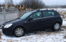 Opel Astra H 2004–2013 Takrails i aluminium (HB, krom) foto 2
