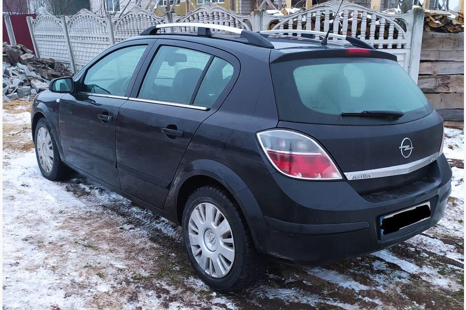 Opel Astra H 2004–2013 Takrails i aluminium (HB, krom) Image