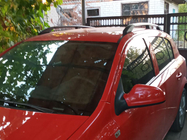 Opel Astra H 2004–2013 Takrails i aluminium (HB, svarta) foto 1