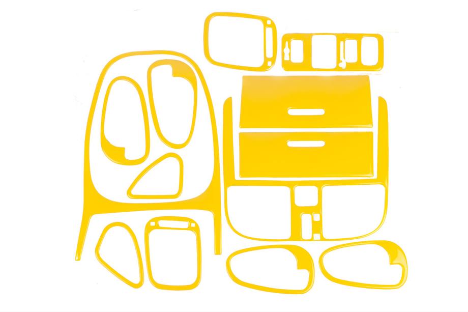Mitsubishi Carisma 1995–2004 Instrumentpanelskåpor 1999-2003 (gul) Image