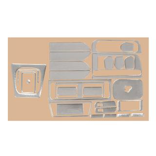 Instrumentpanelister (aluminium)