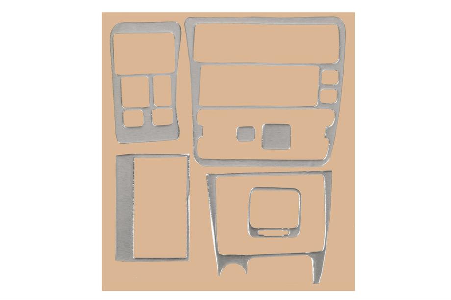 Toyota Corolla 1993–1998 Instrumentpanelister (aluminium) Image