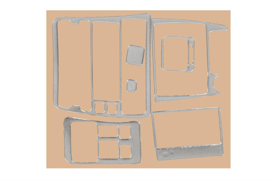 Toyota Corolla 1998–2002 Instrumentpanel lister 1998-2000 (aluminium) Image