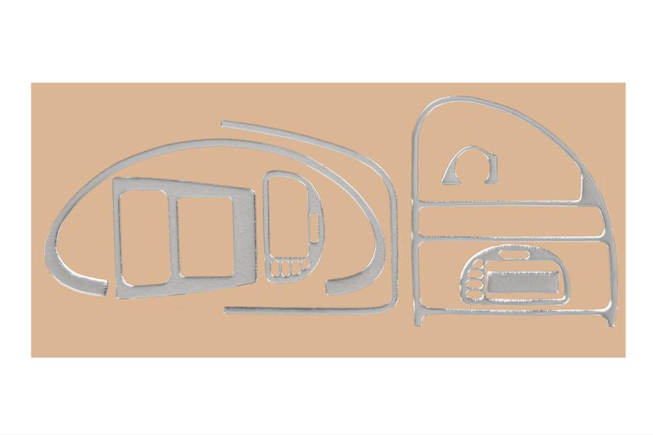 Citroen Saxo 1996–2023 Instrumentpanelister (aluminium) Image