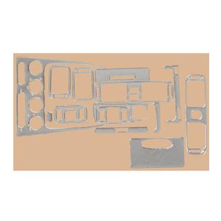 Instrumentpanelslister 2000-2002 (aluminium)