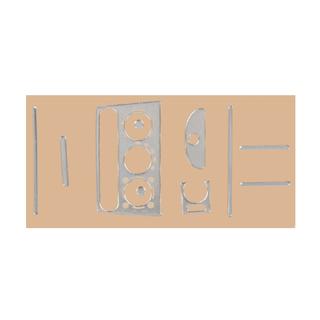 Instrumentpanelister (aluminium)