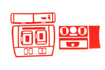 Volkswagen Passat B5 1997–2005 Instrumentpanelsinlägg 1996-2004 (röd) foto 1