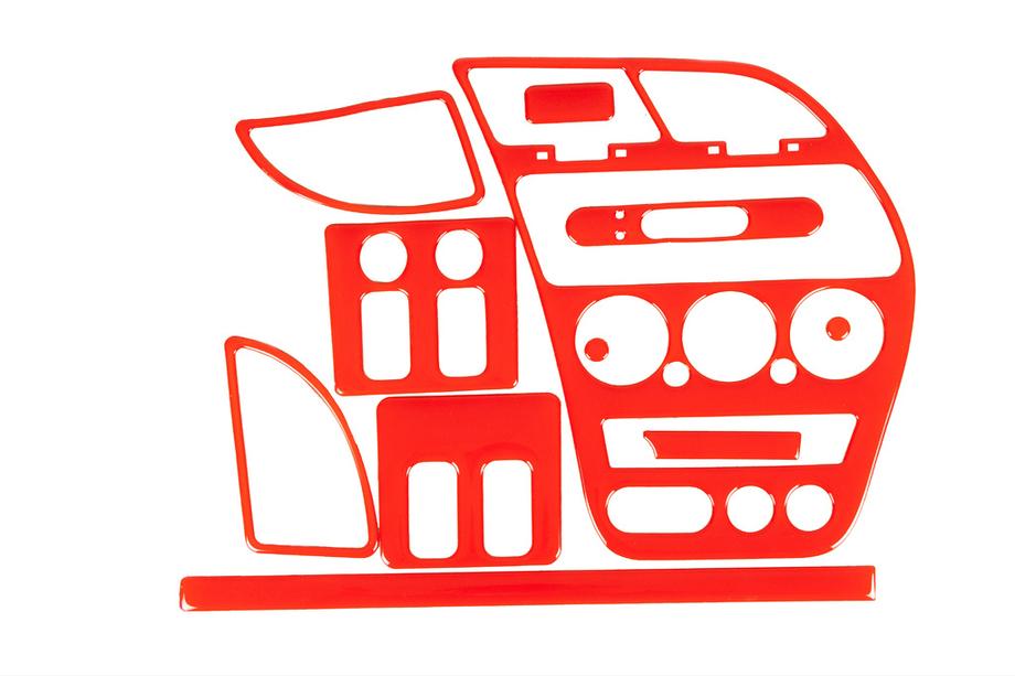 Peugeot 306 1993–2001 Instrumentpanelinlägg 1997-2001 (röd färg) Image