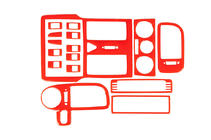 Volkswagen Polo 1994–2001 Instrumentpanelslister 1999-2003 (röd) foto 1