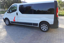 Renault Trafic 2001–2015 Original begagnad dörrlist (L1) foto 1