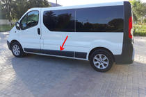 Renault Trafic 2001–2015 Original begagnad dörrlist (L3) foto 1